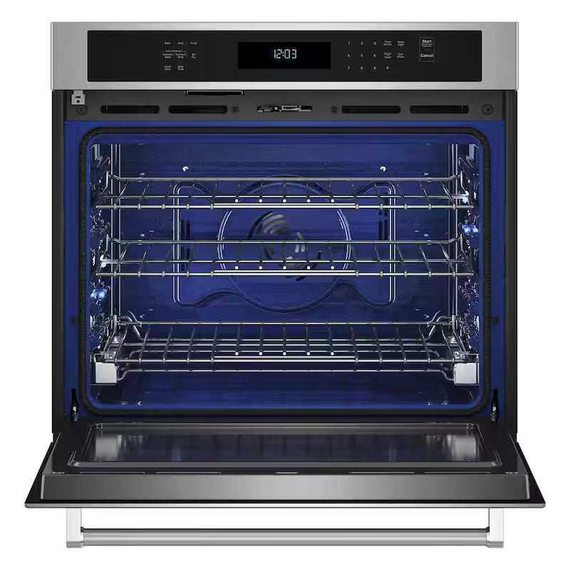 30 in. Single Electric Wall Oven with Convection Self-Cleaning in Stainless Steel I997