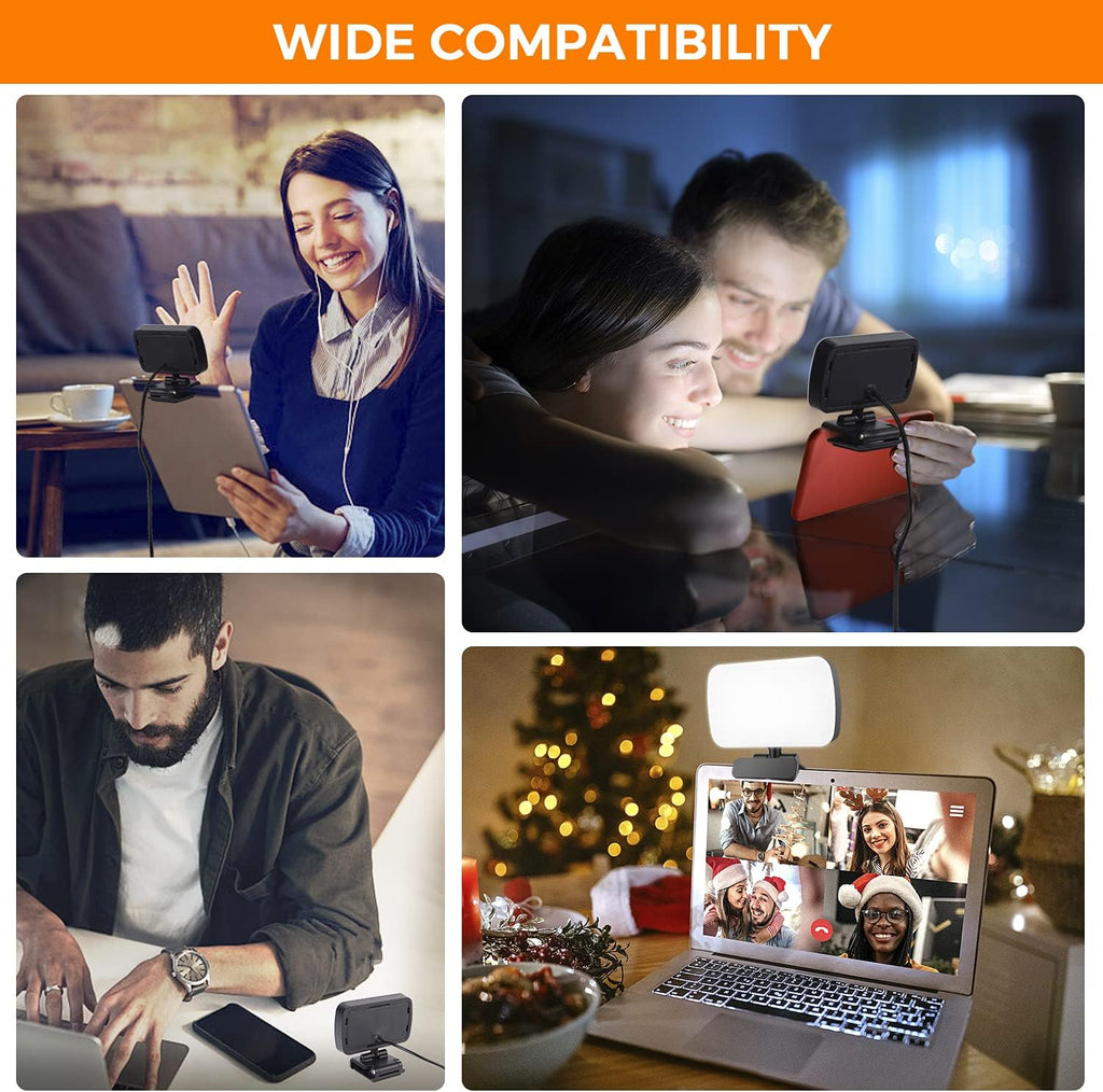 Video Conference Lighting with Sturdy Clip A4494