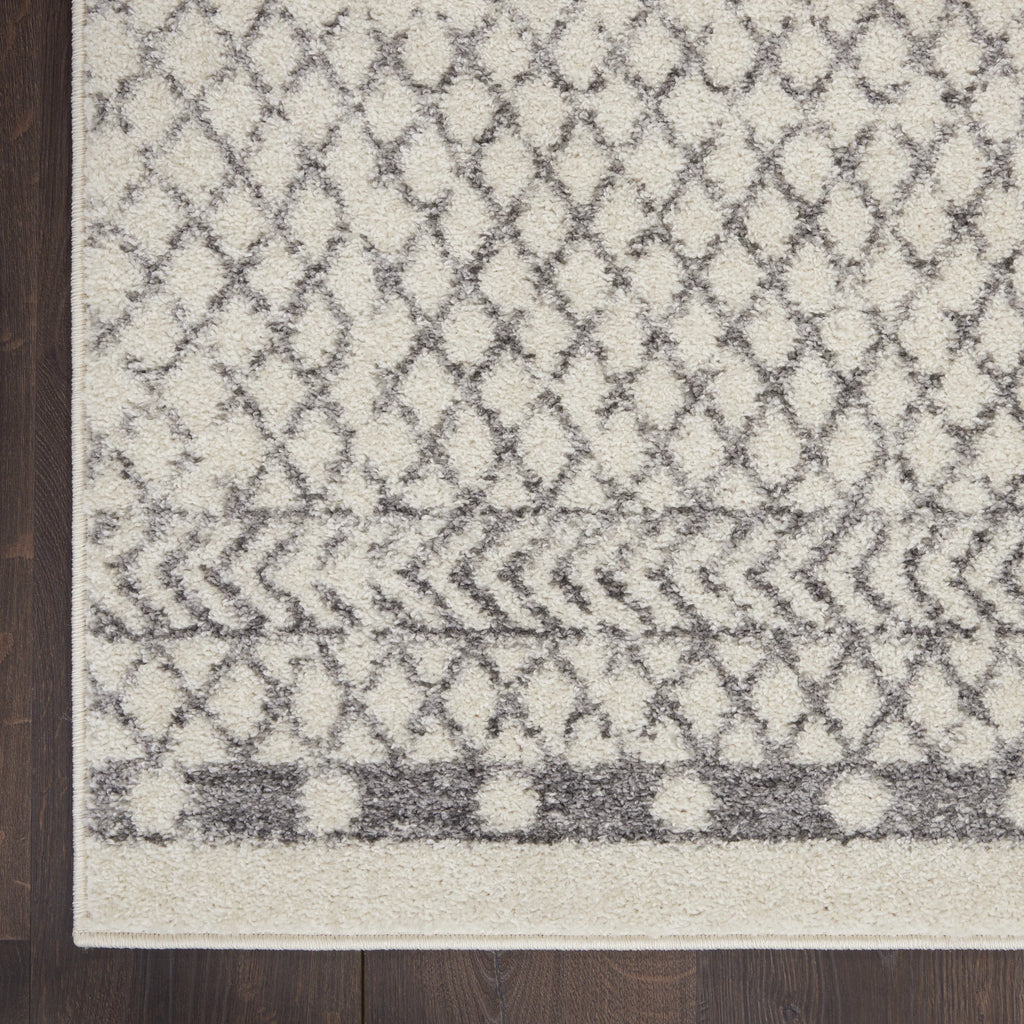 Ivory Grey Area Rug O95769