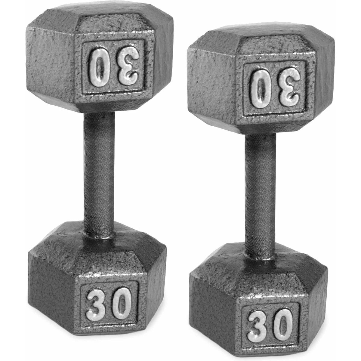 Cast Iron Dumbbell 25 Lb Pair P4956