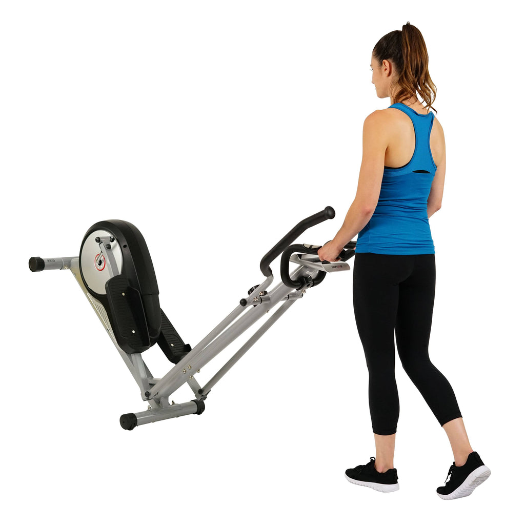 Magnetic Elliptical Machine Trainer with LCD Monitor J400909