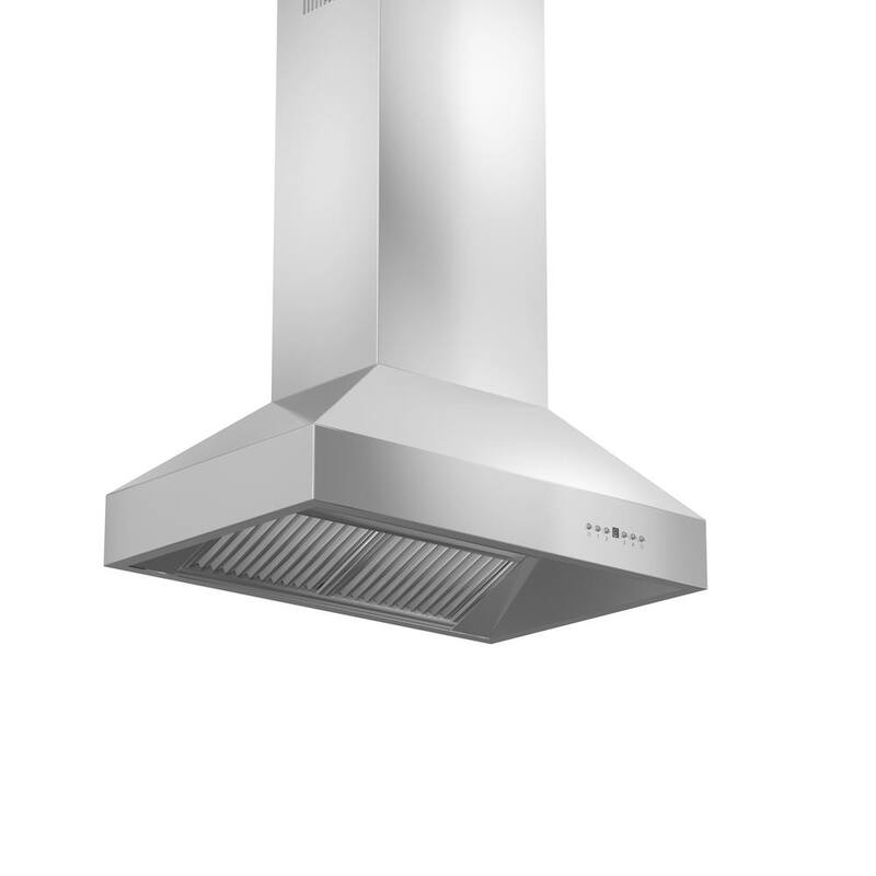 48 in. 700 CFM Ducted Island Mount Range Hood Stainless Steel T44046