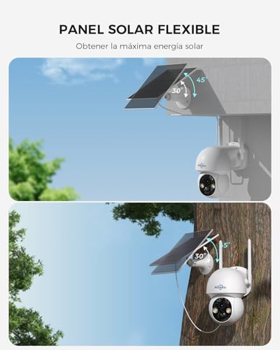 Solar Wireless Outdoor Security Camera System 4MP 4 Cam-Kit E444418