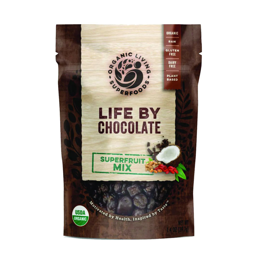 Organic Dark Chocolate Superfruit Mix 1.4oz Q359