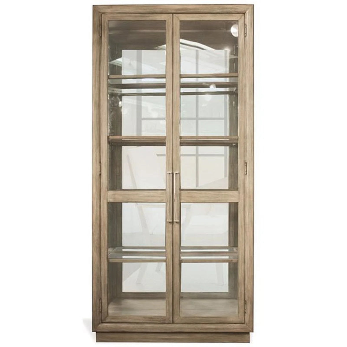 Contemporary 5 Shelf Curio Cabinet H94974