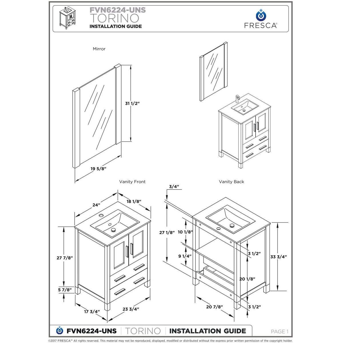 Gray Modern Bathroom Cabinet G944858