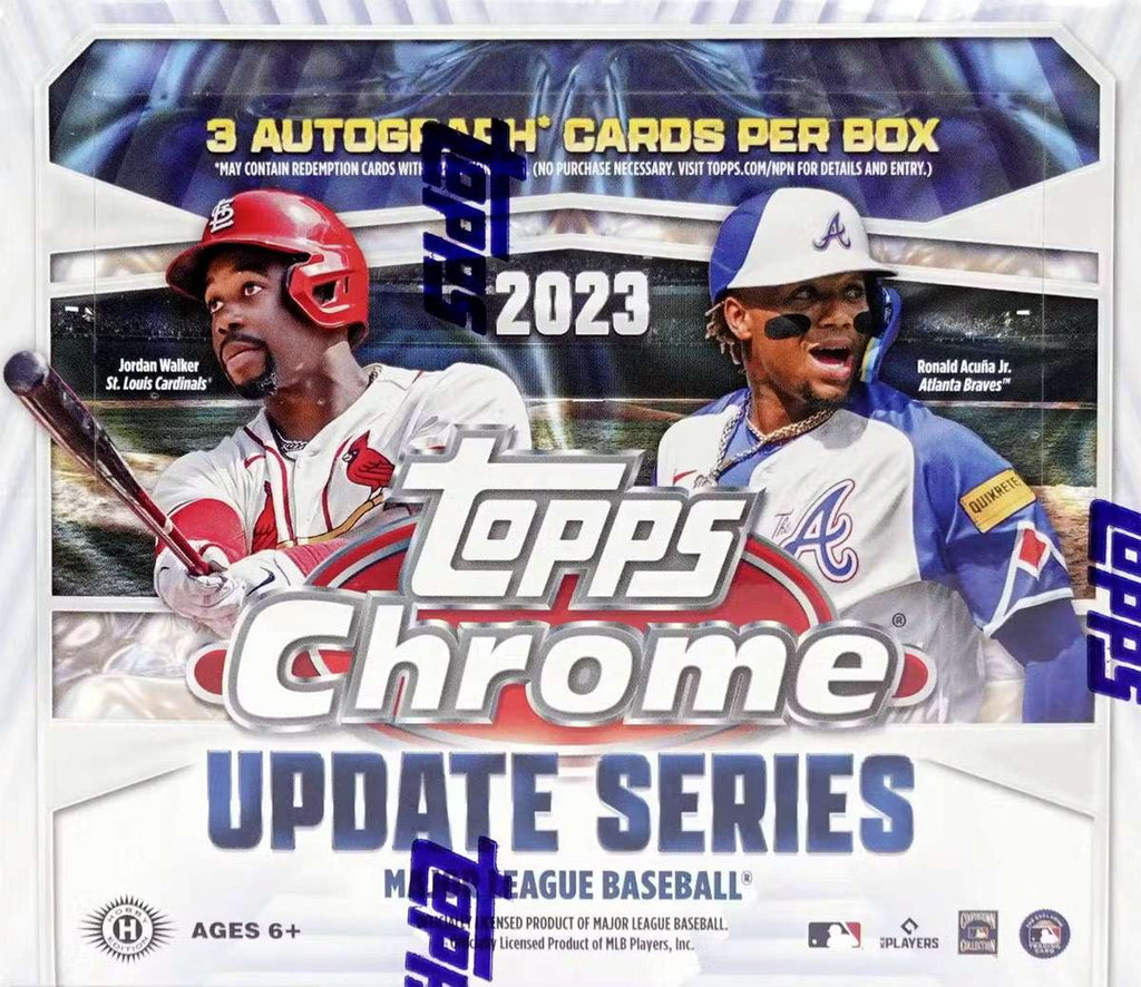 2023 Chrome Update Series Baseball Trading Card Hobby Jumbo Box R51618
