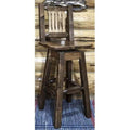 Counter Height Swivel Barstool with Back R53053