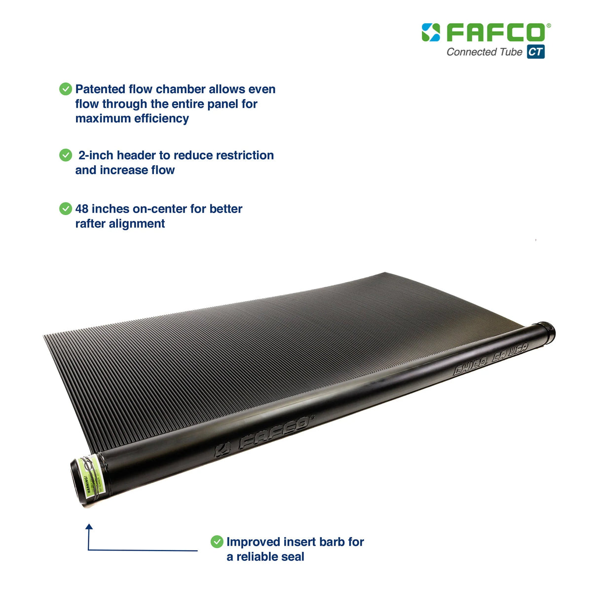 4 X 10 Foot Solar Pool Heating Panel W5242