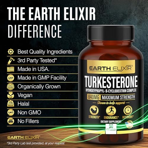 90 Capsules Turkesterone Supplement F294089