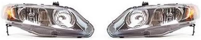 2006 2007 2008 Headlight Assembly Pair Driver and Passenger Side J610772