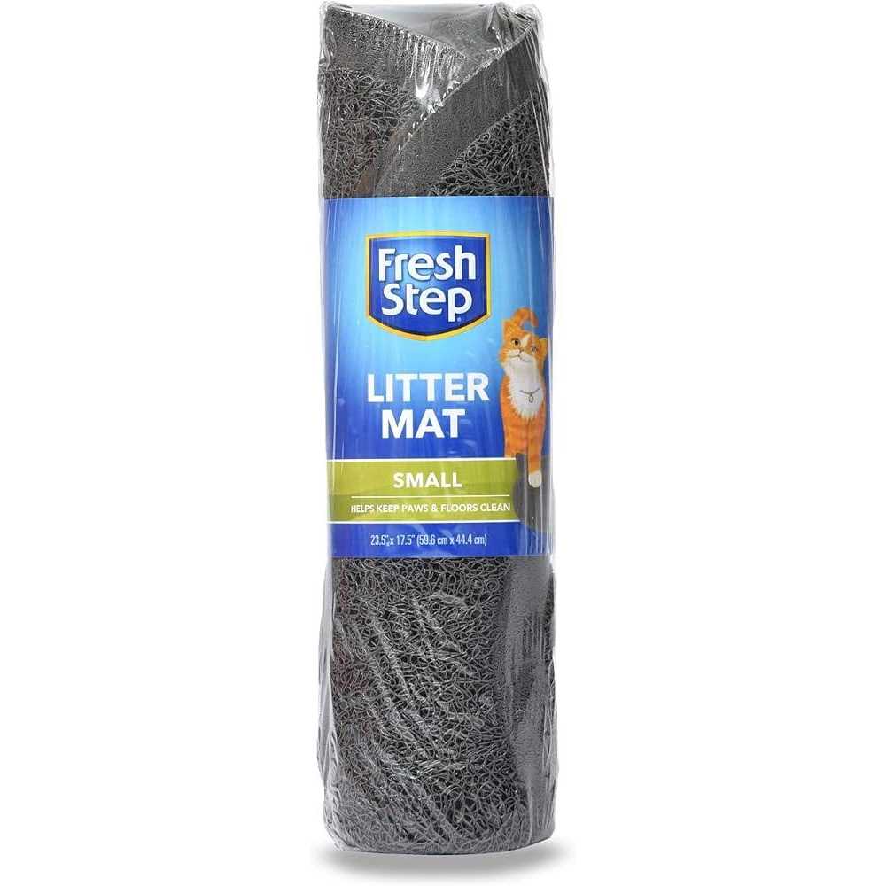 Grey Cat Shaped Litter Trapper Mat I1059