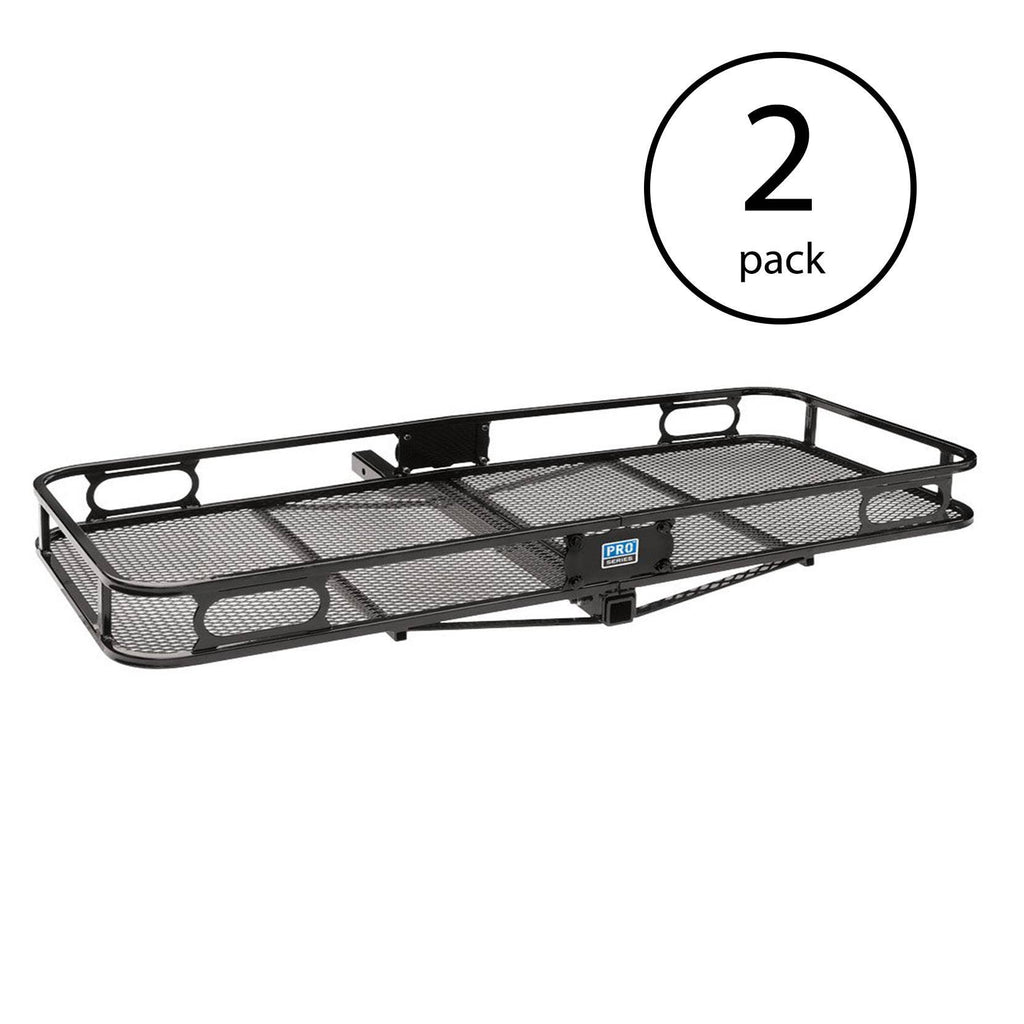 2 inch Trailer Mounted Hitch Cargo Carrier Basket (2 Pack) E790028