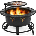 32” Round Wood Burning Fire Pit X5477