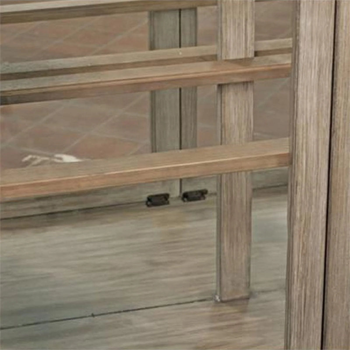 Contemporary 5 Shelf Curio Cabinet H94974