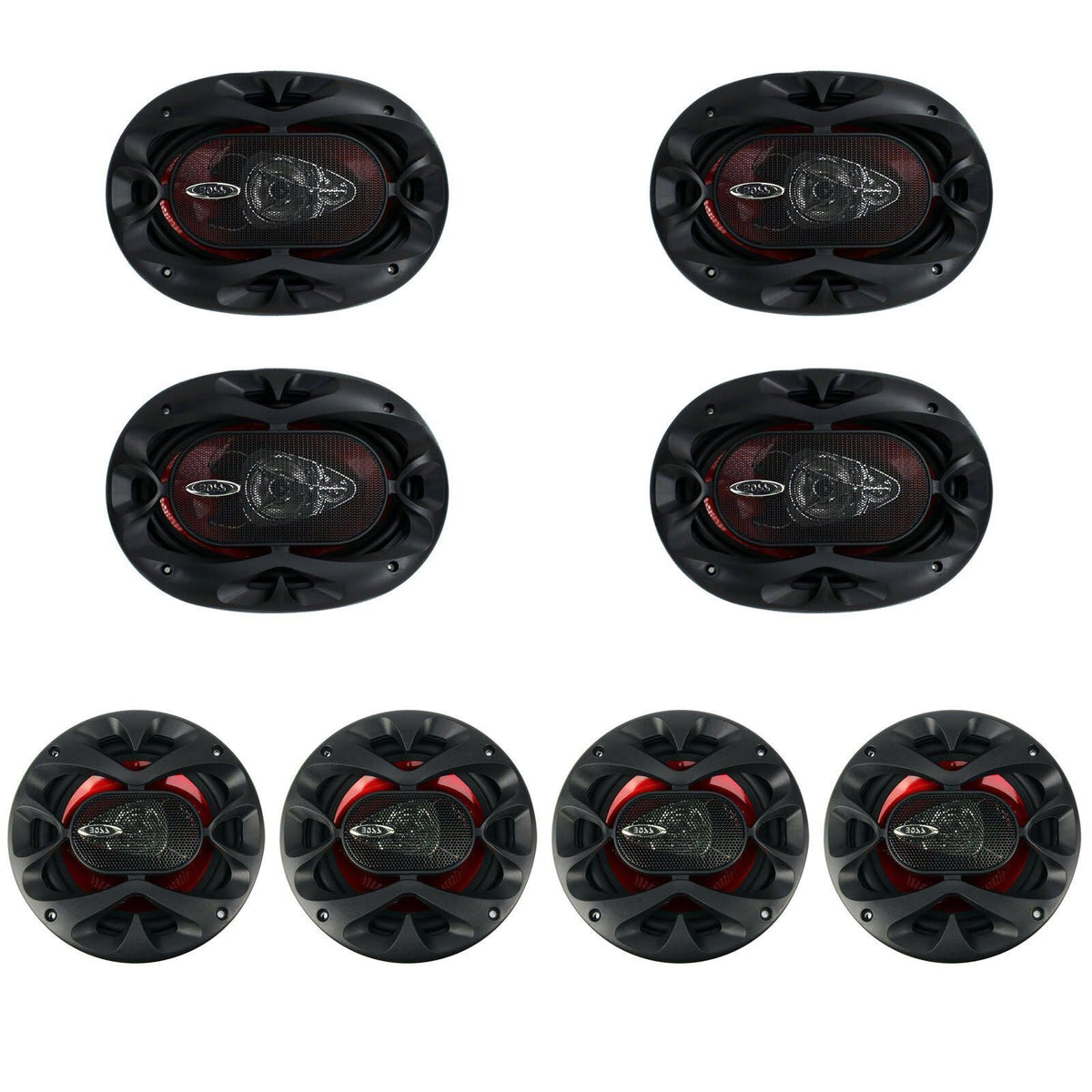 6x9" and 6.5" Car Audio Speakers 4 Pack S130479