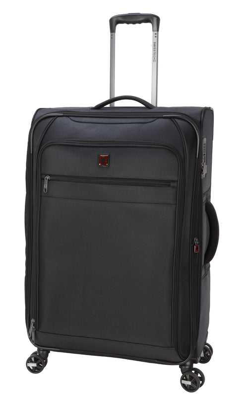 28in Black Softside Spinner Luggage R5020