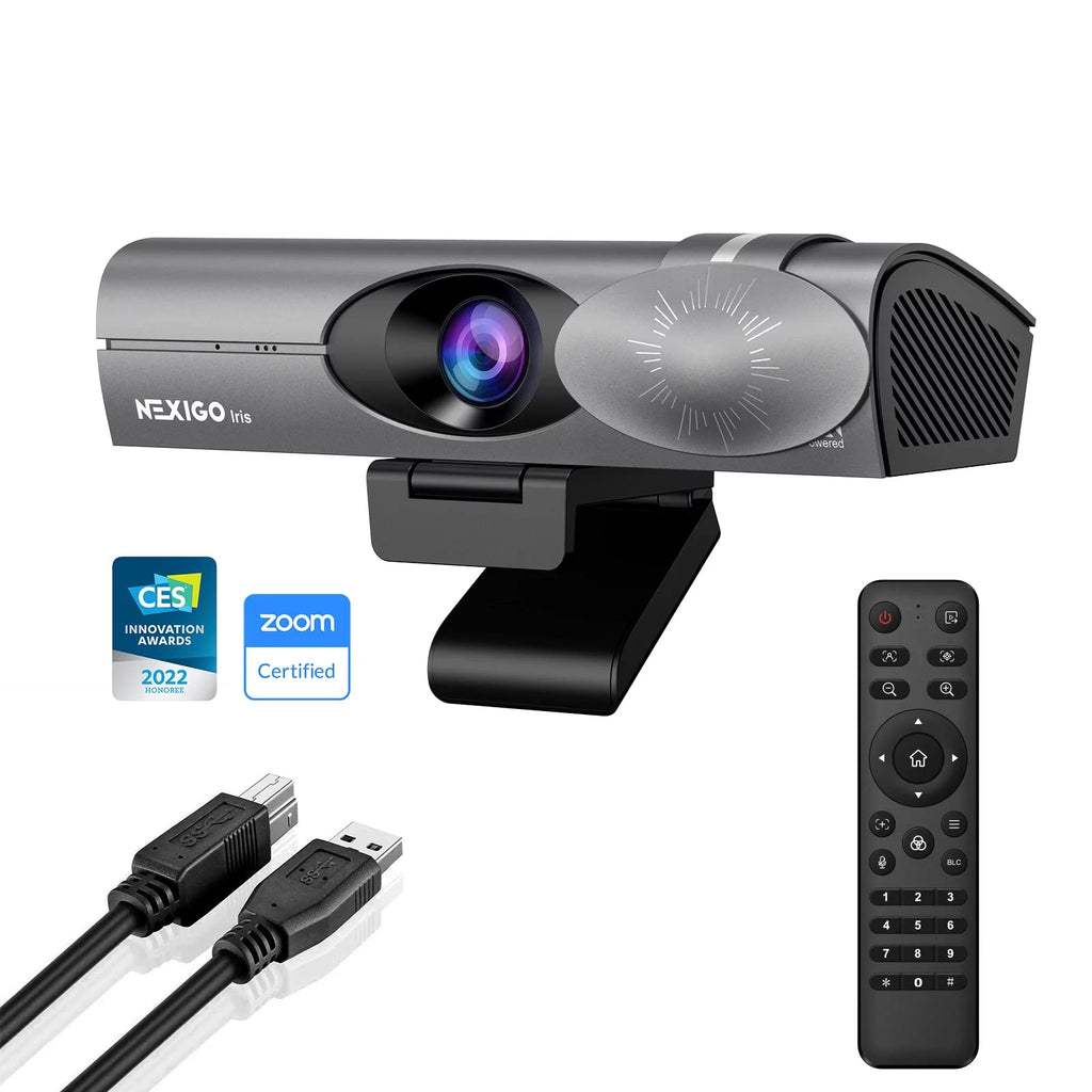 4K AI Webcam with Noise-Canceling Mic S795702