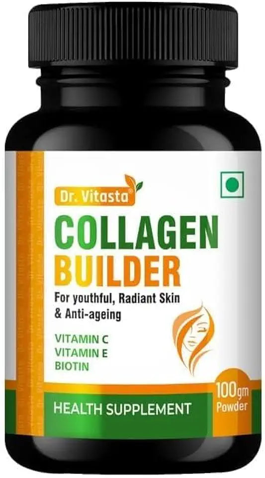 Collagen Builder Vitamin C Vitamin E Biotin 100gm Powder V320