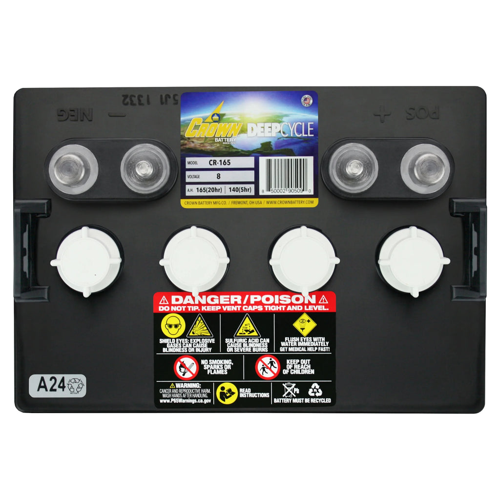 8V Deep-Cycle Flooded Battery G189