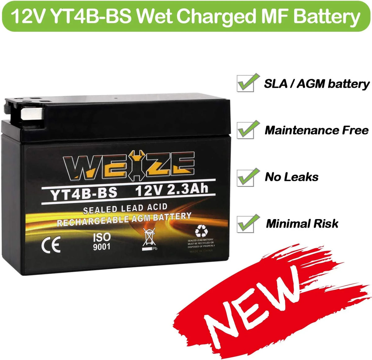 12V 100AH Deep Cycle Rechargeable Gel Battery J35586