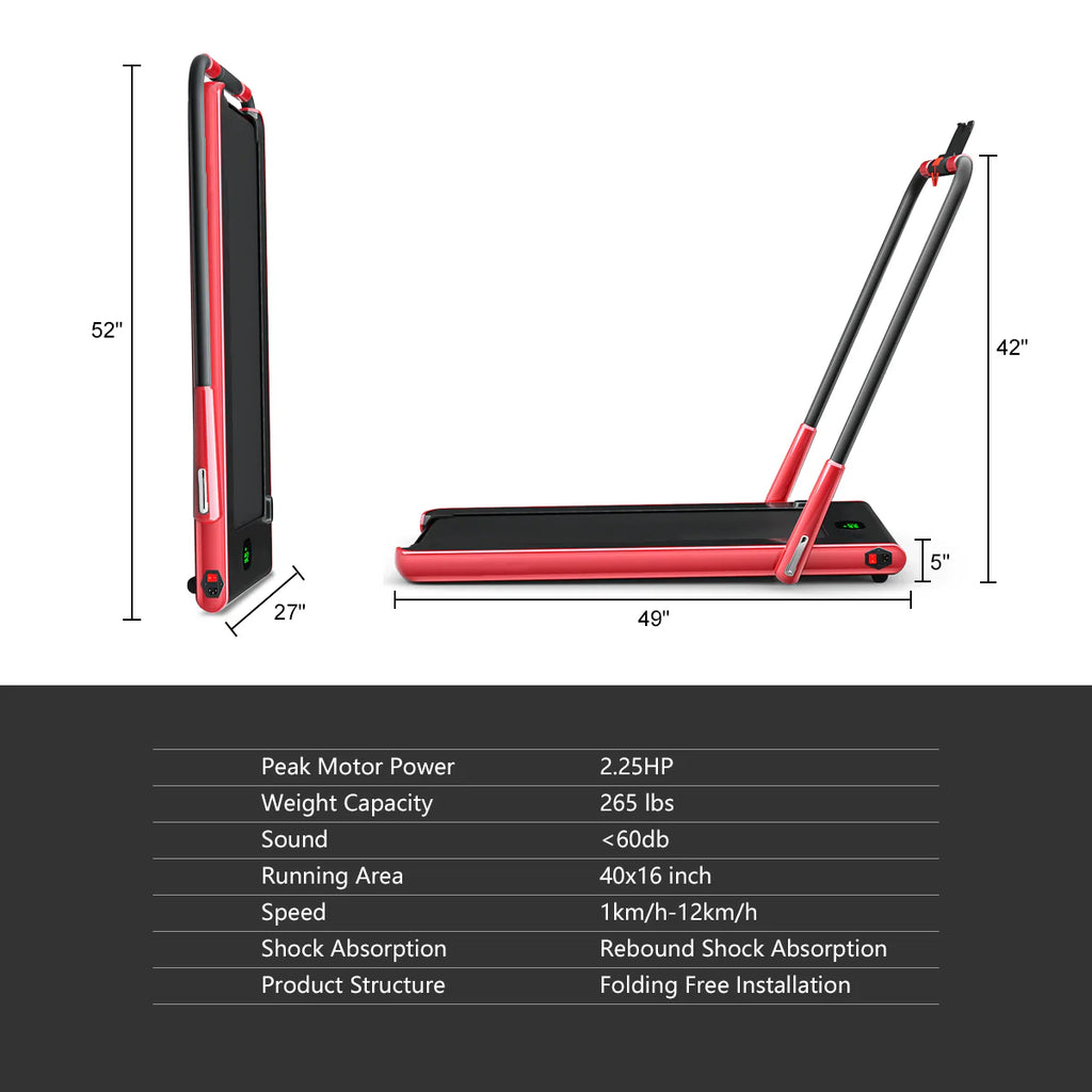2.25HP Under Desk Electric Treadmill G18387