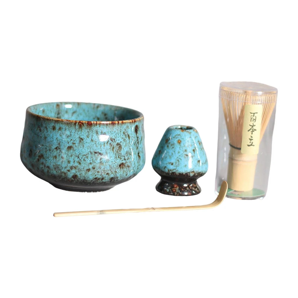 4 Pieces Ceramics Matcha Set Q550695