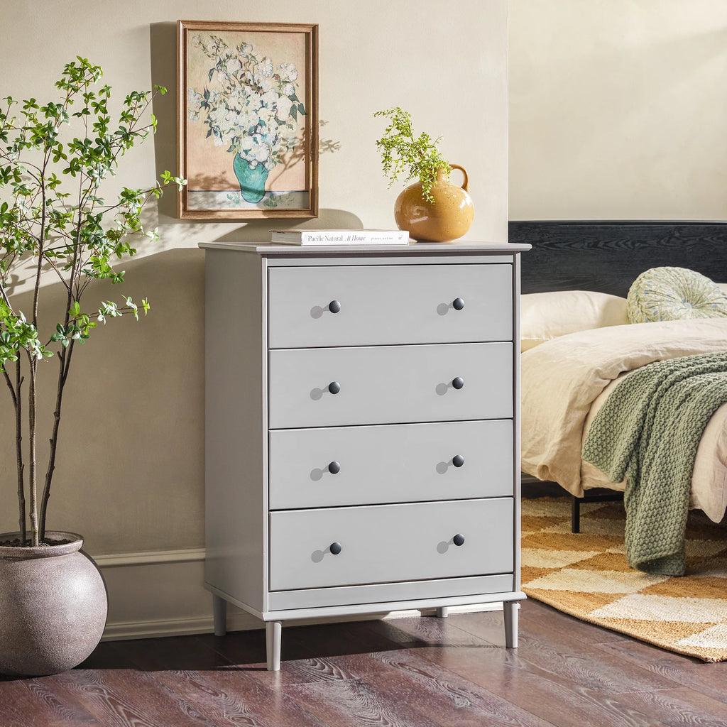 4 Drawer Solid Wood Dresser Z44867