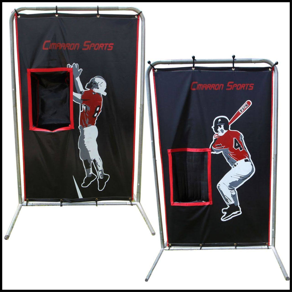 Catcher Vinyl Backstop with Frame M485