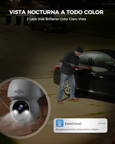 Solar Wireless Outdoor Security Camera System 4MP 4 Cam-Kit E444418