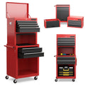 6 Drawer Rolling Tool Chest Storage Cabinet I659