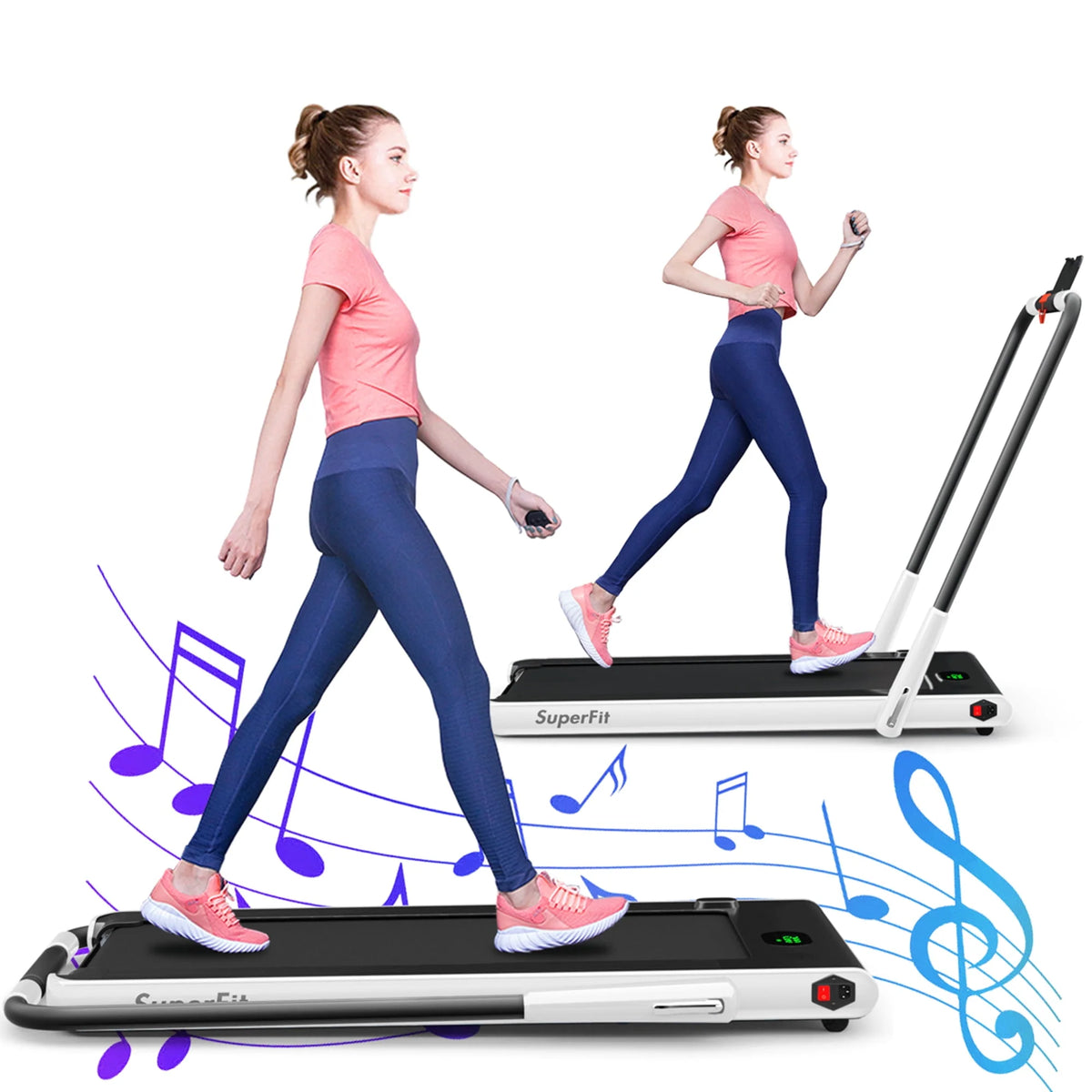 2.25HP Under Desk Electric Treadmill G18387