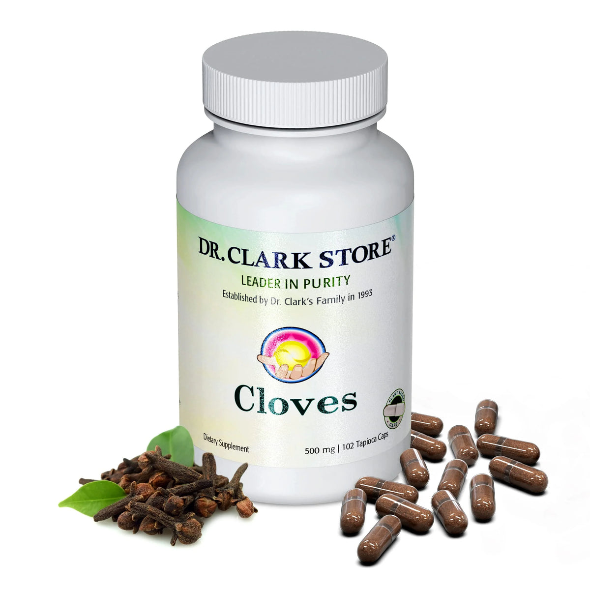 500mg Cloves Vegetarian Capsules S239382