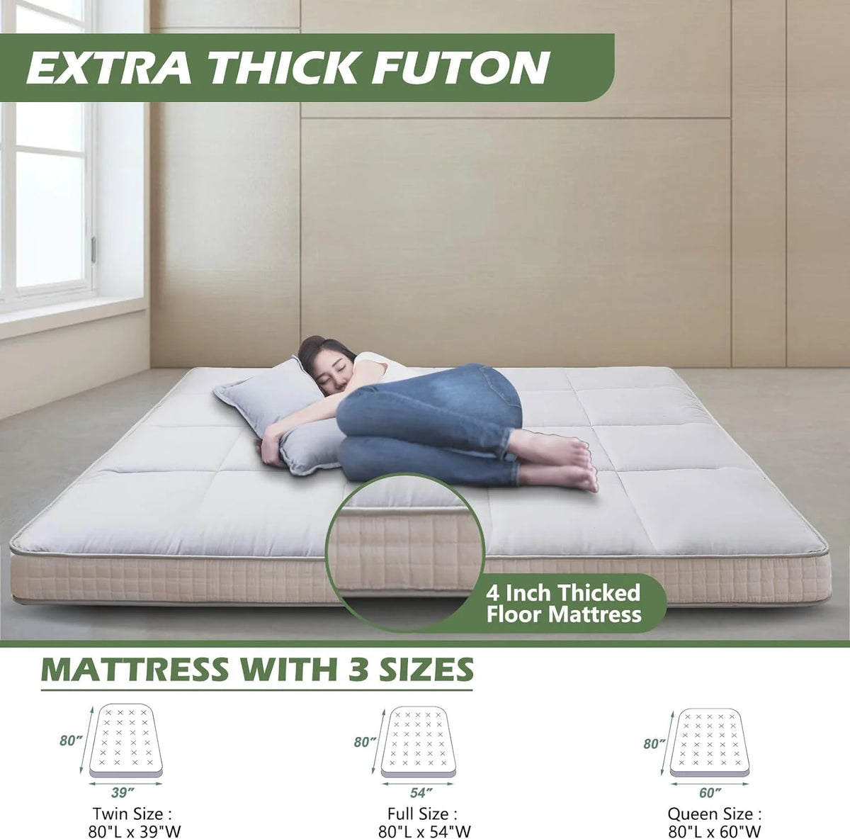 Japanese Floor Futon Mattress E90330
