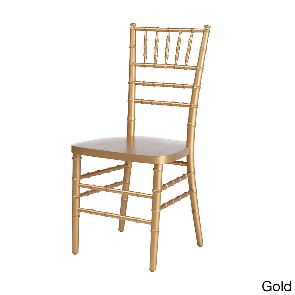 White Wood Chiavari Chair M4279