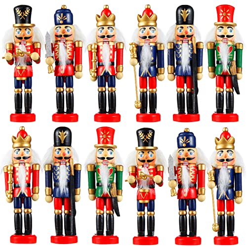 Christmas Nutcracker Ornament 12 Pcs O866535