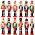 Christmas Nutcracker Ornament 12 Pcs O866535