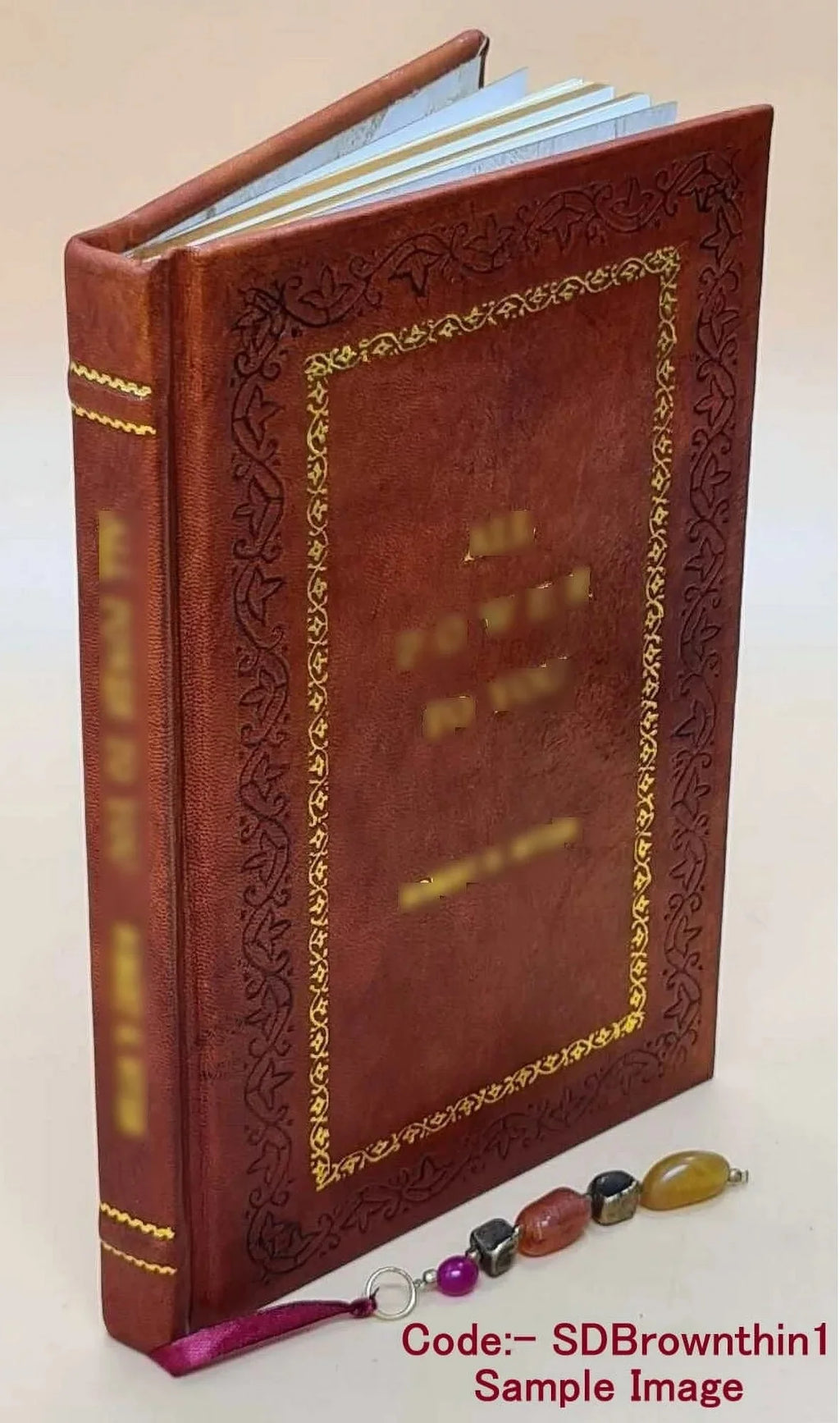 1902 Leather Bound Book J36202