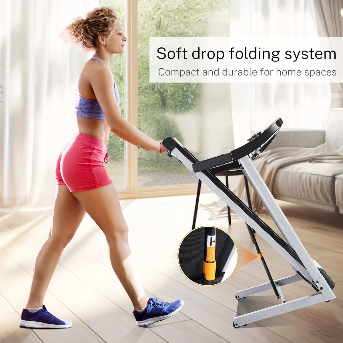 Incline Treadmill with 10 Touchscreen T830940