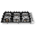 36 in. Dropin Cooktop with 6 Gas Brass Burners G747196