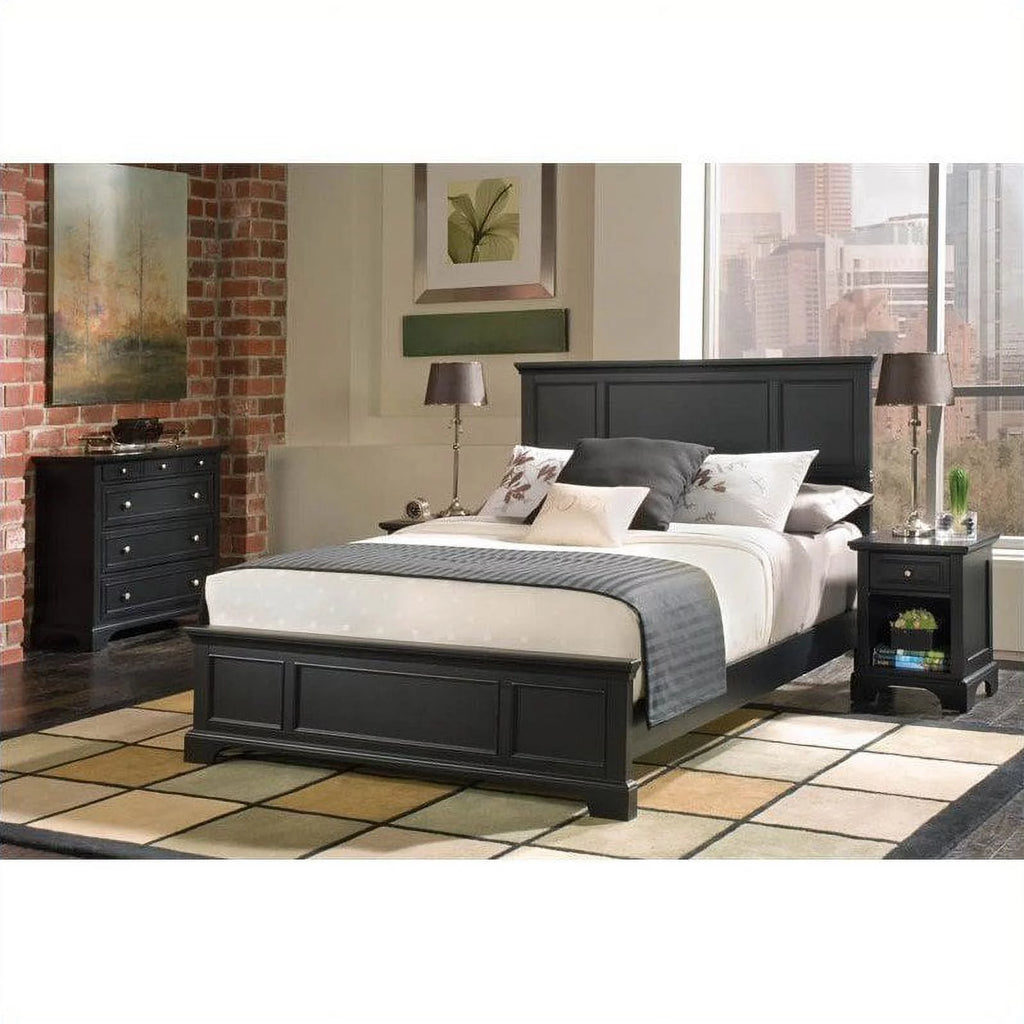 Black Queen Bed K5287