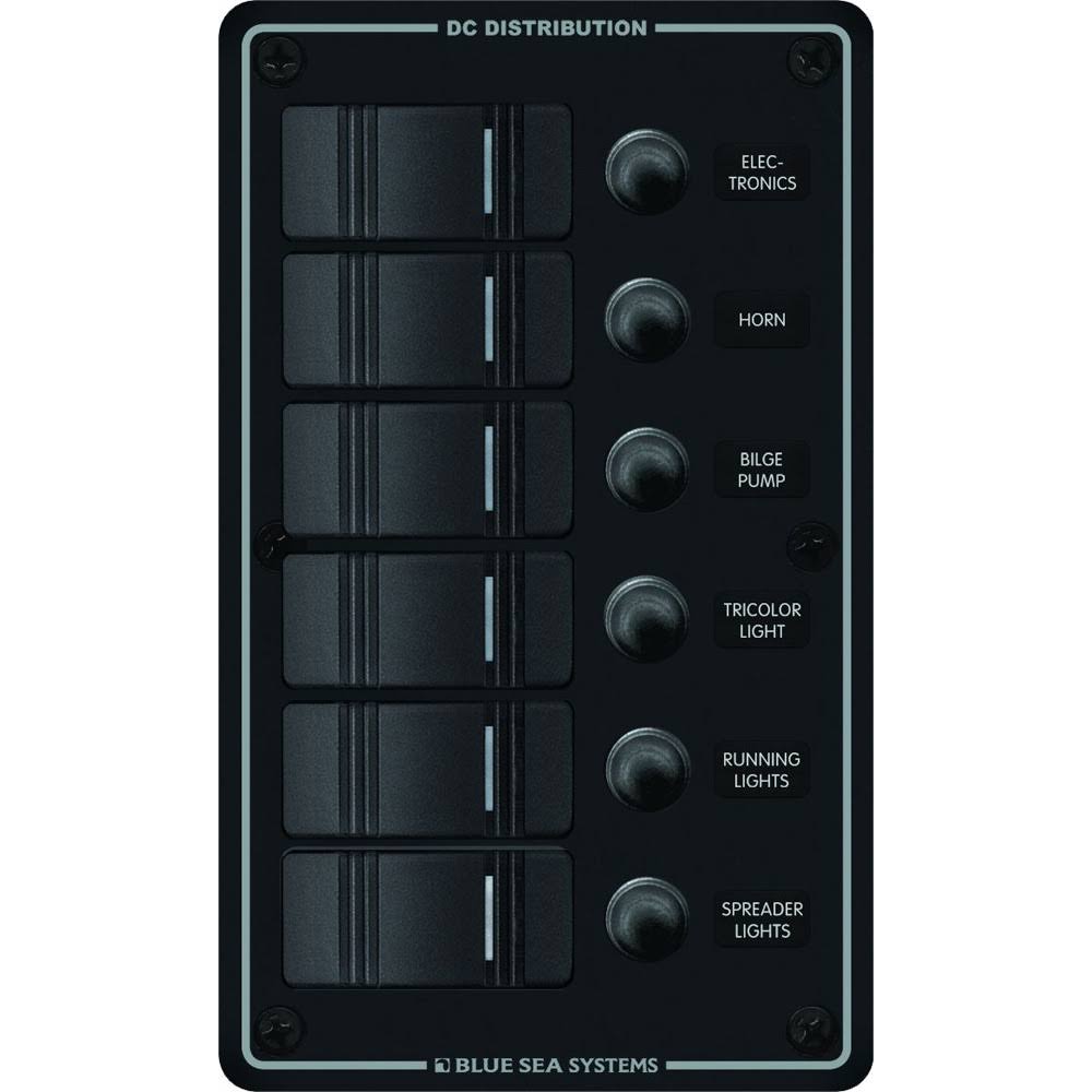Water Resistant 6 Position Panel N738