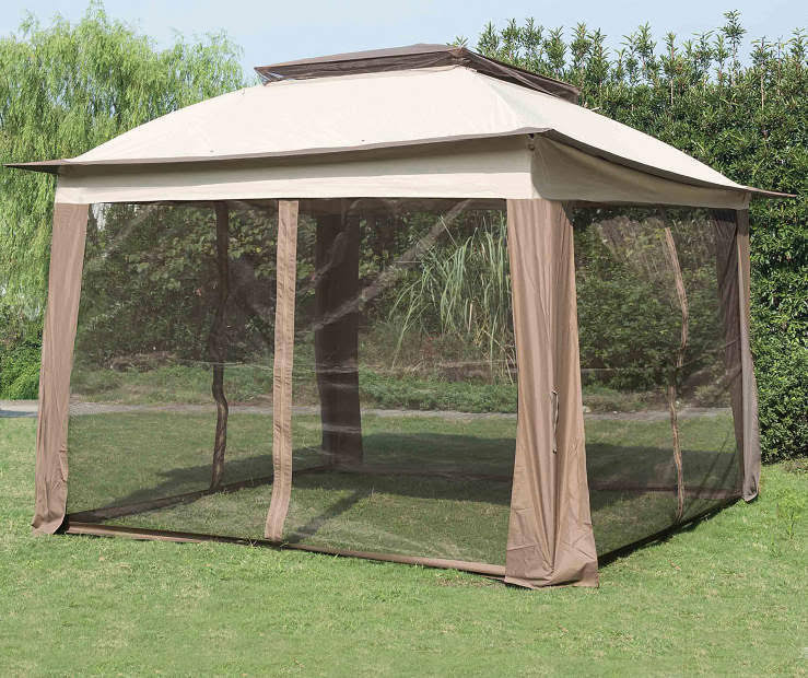11 x 11 Pop Up Canopy Tent with Netting Q6193