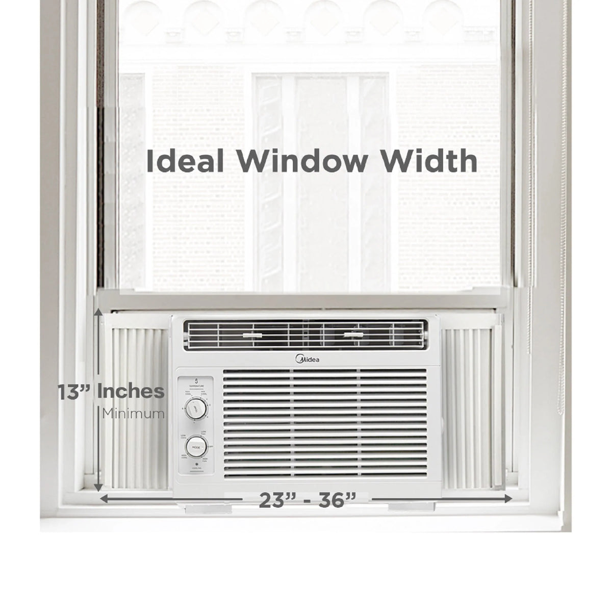 5,000 BTU 115V Mechanical Window Air Conditioner E97223