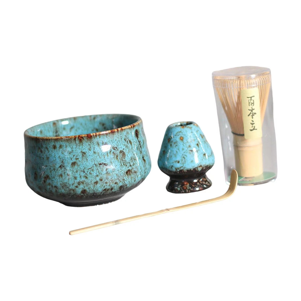 4 Pieces Ceramics Matcha Set Q550695