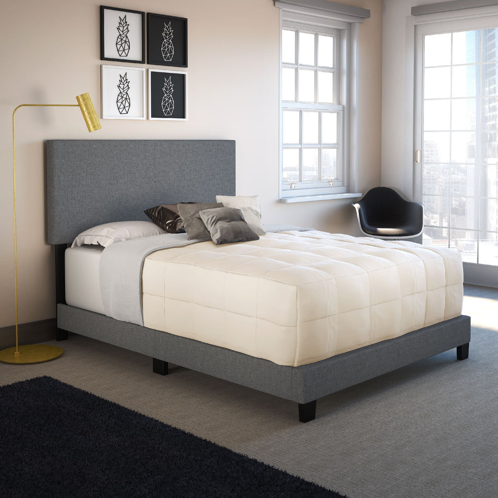 Queen Upholstered Platform Bed L374118