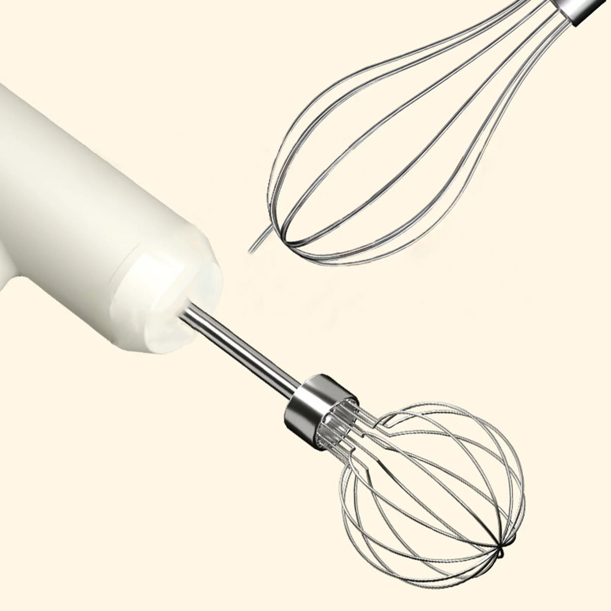 Wireless Handheld Electric Egg Beater with Egg Separator L68582