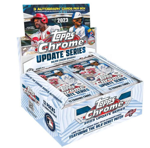 2023 Chrome Update Series Baseball Trading Card Hobby Jumbo Box R51618