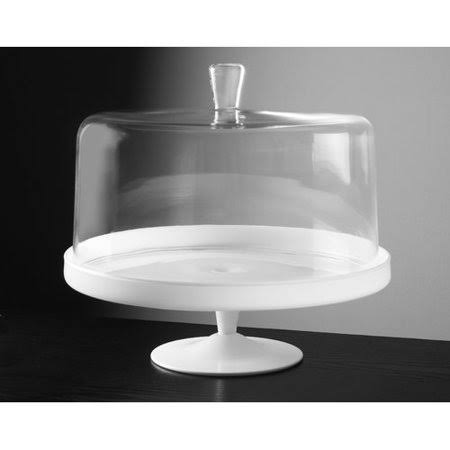 Clear Cake Stand Q878