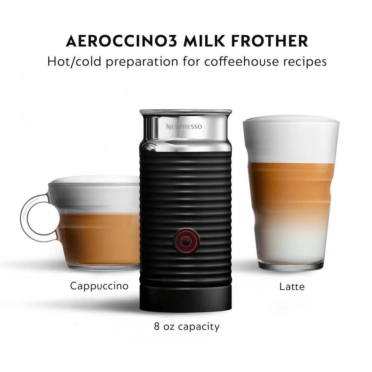 Coffee and Espresso Machine with Aerocinno G320